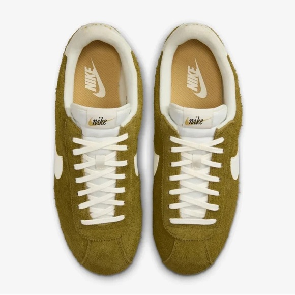 Nike Cortez SE Pacific Moss Suede Lace Up Sneakers HF3142-300 Men's Size 13 - Picture 4 of 8